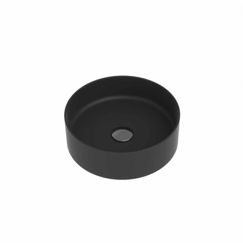 Fen Round Countertop Basin - Black