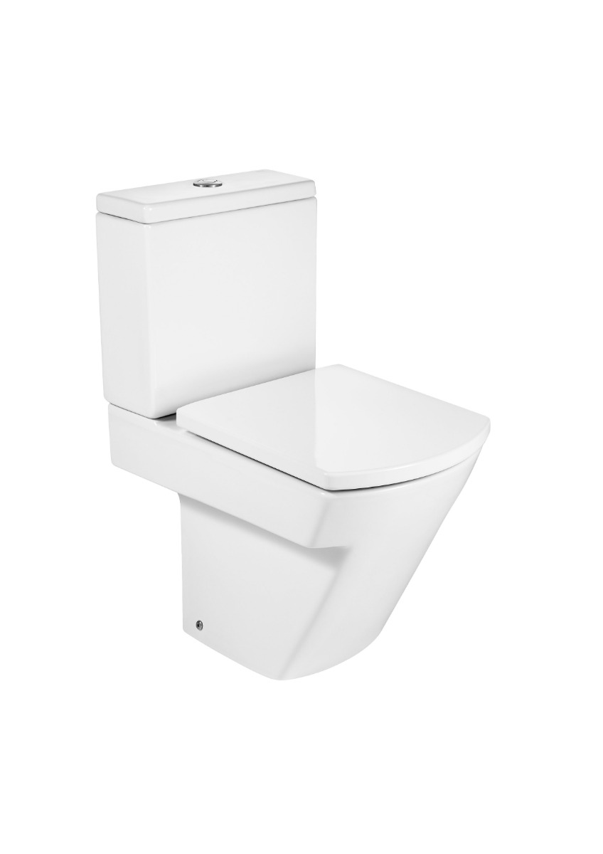 Debba Close Coupled Complet Toilet & Seat WC with dual outlet 