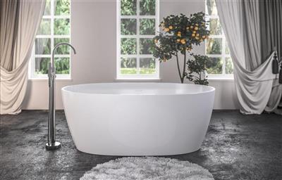 Wandsworth 1495 x 720 x 585mm Freestanding Bath inc Waste - White