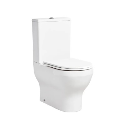 Micra Evo Close Coupled Fully Enclosed WC Pan, Cistern & Seat