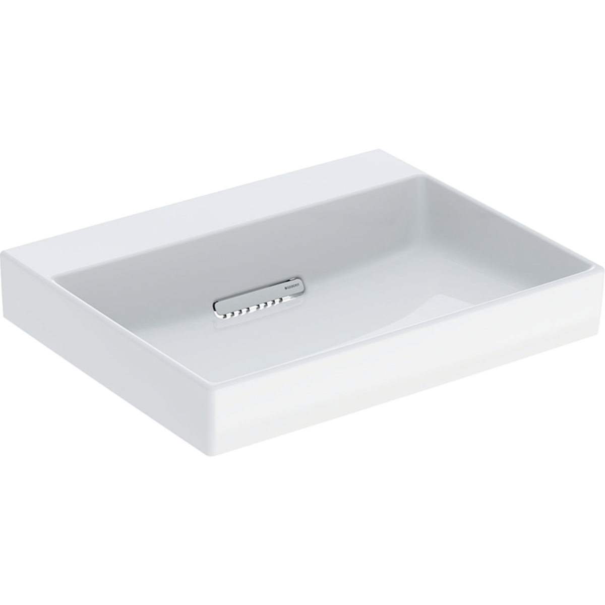 Geberit One Innovative Waste 600mm 0 Tap Hole Countertop Basin - White