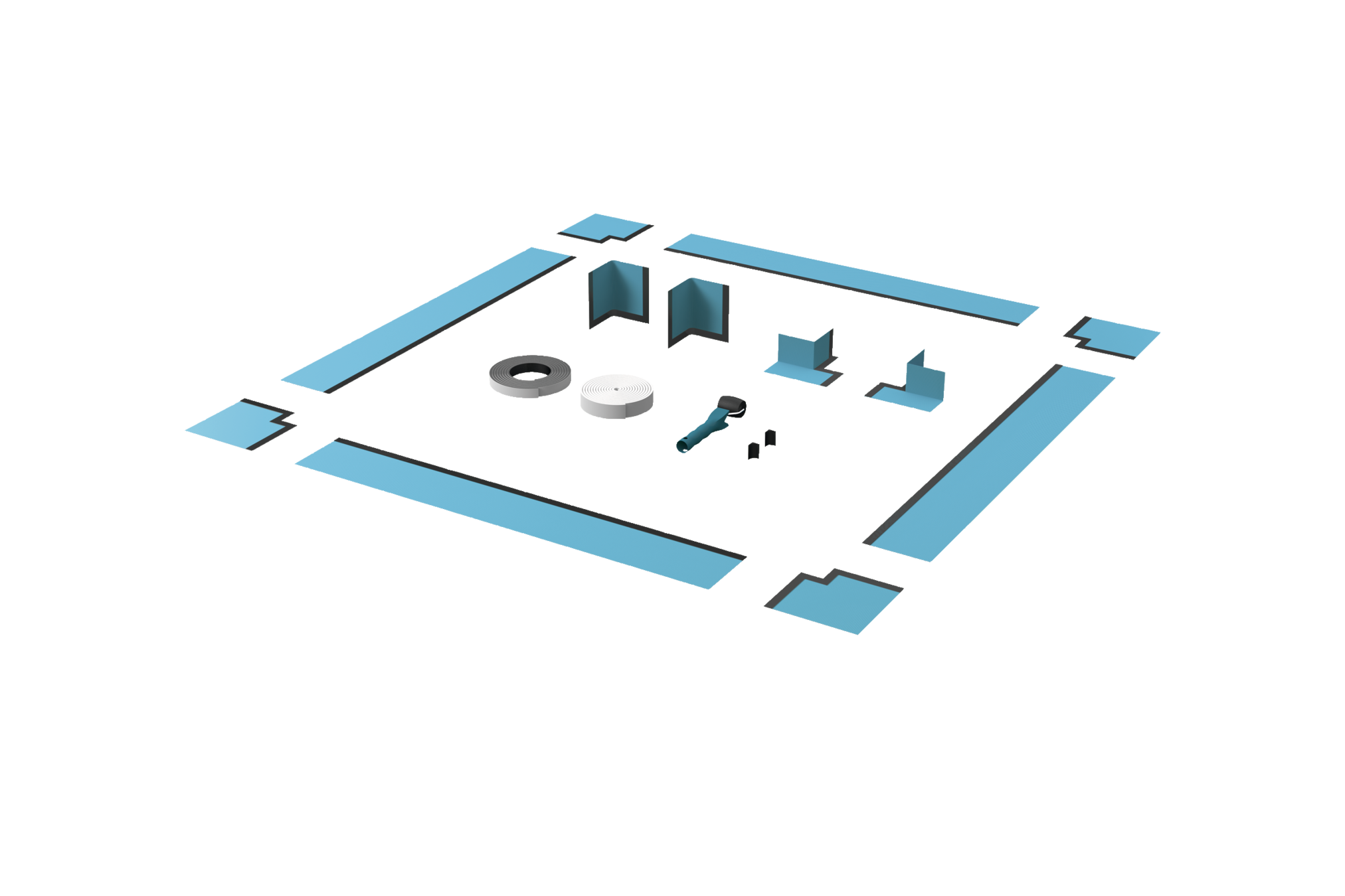 Sealing System for Minimum Support