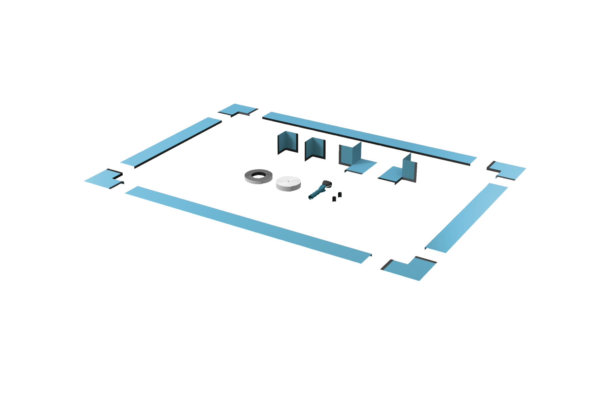 Sealing System for baths
