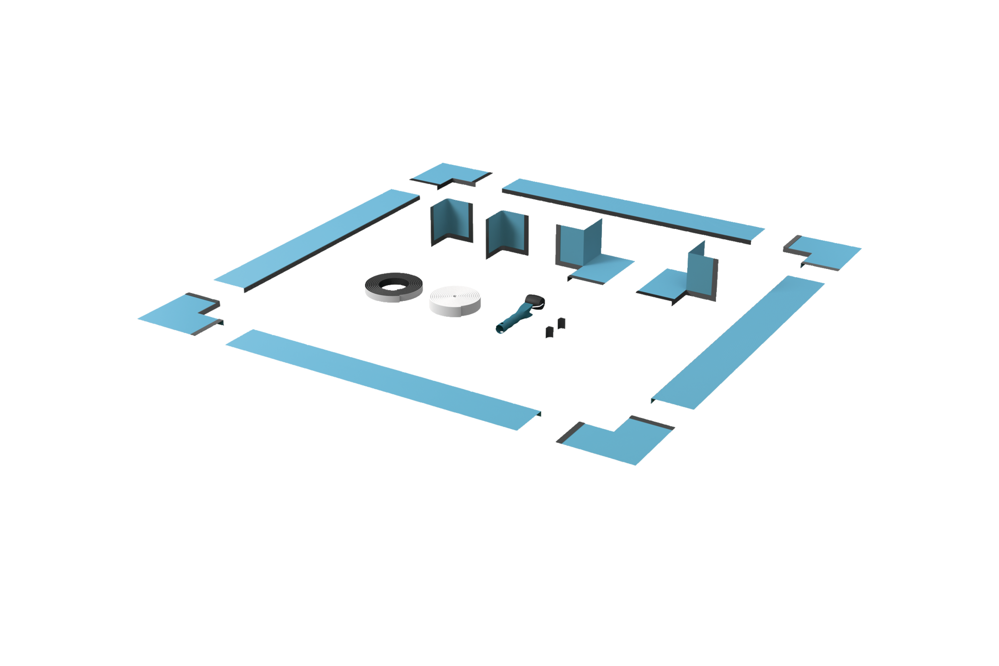 Sealing System onto wooden floor