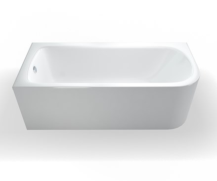 Viride offset bath 1800 x 750mm - left hand