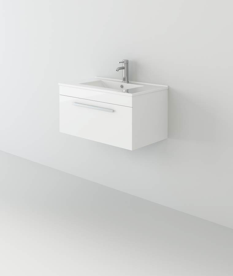 Venus 700 White WH unit and Slim-Edge basin