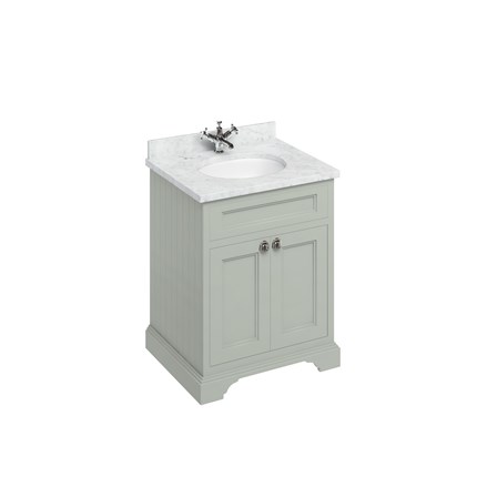 Freestanding 650 Vanity Unit with doors