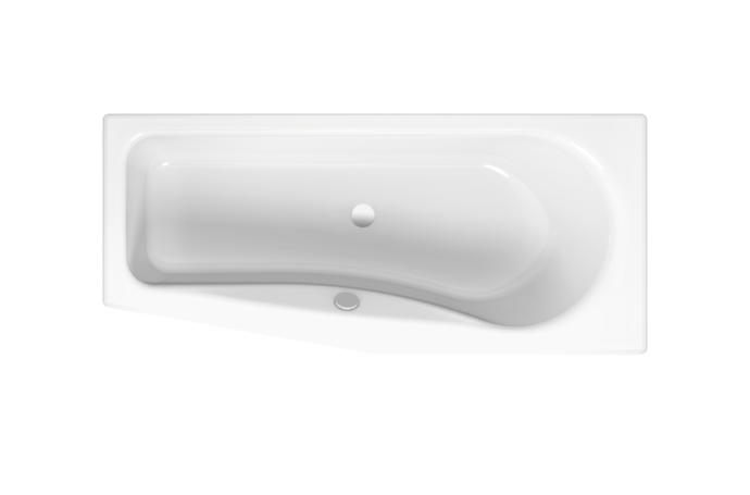 BetteLuna bath 2750000 1700x750 mm, white, diagonally tapered foot left