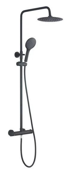 Bruma Exposed Showers Kit Matte Black