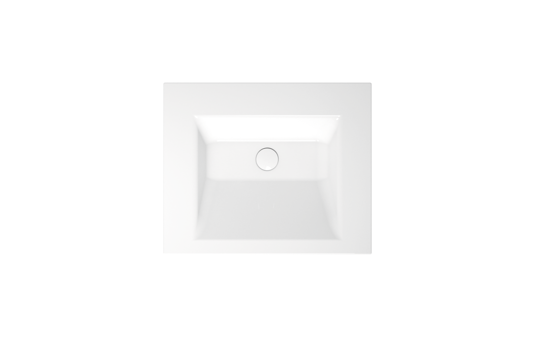 BetteAqua built-in washbasin 600 × 495 mm