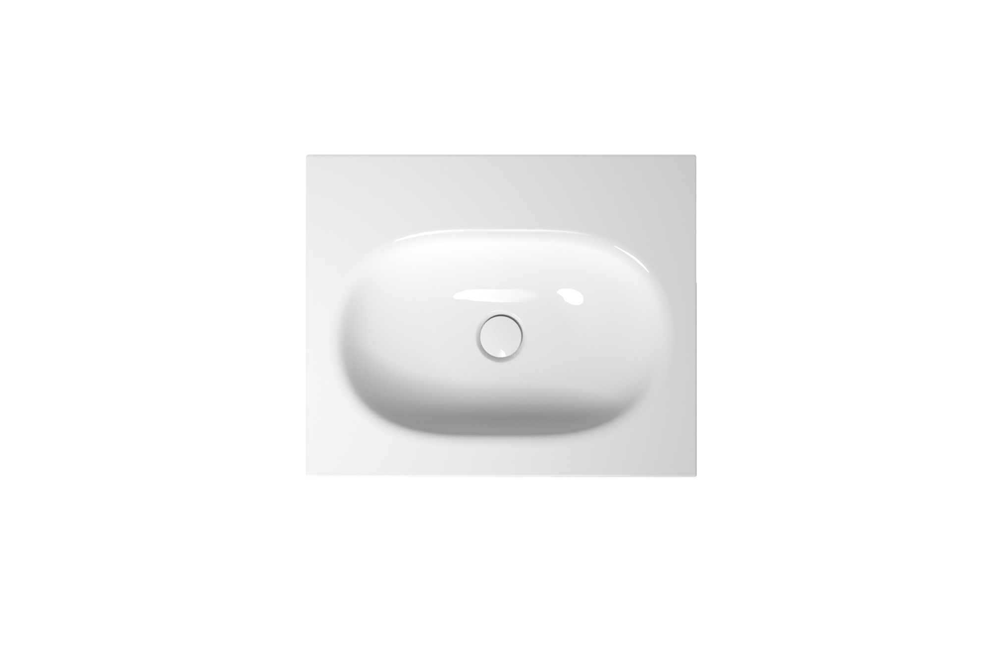BetteComodo built-in washbasin 600 × 495 mm