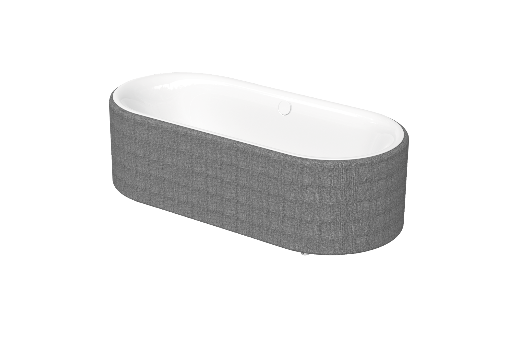 BetteLux Oval Couture 1800 × 800 mm, White