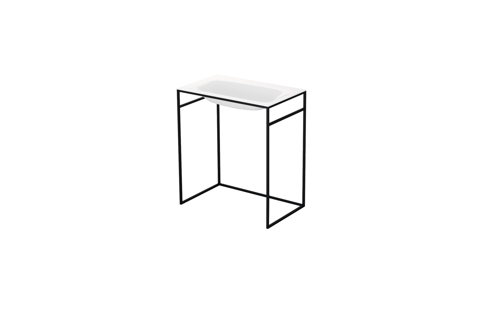 Frame for BetteLux Shape built-in Washbasin 600 × 495 mm