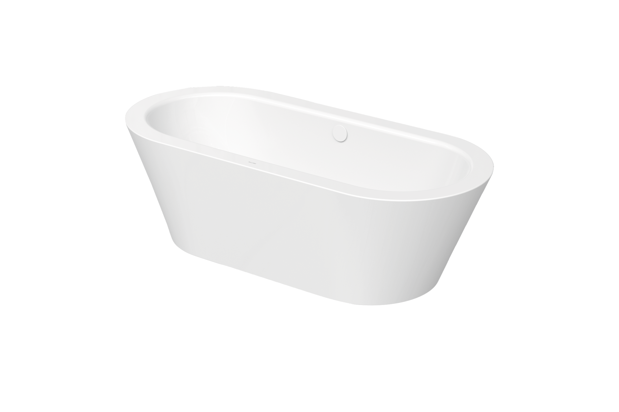 BetteStarlet Oval Silhouette 1500 × 800 mm, White