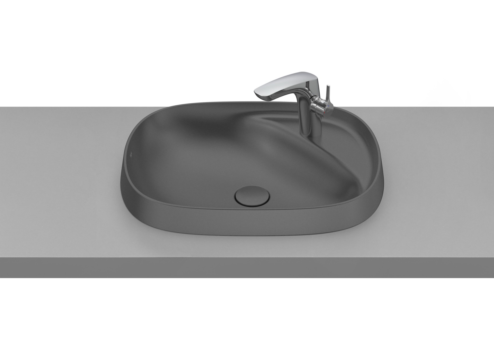 In countertop FINECERAMIC basin ONYX