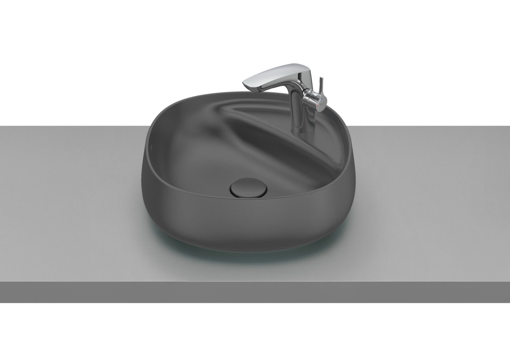 Over countertop FINECERAMIC basin A3270B9640