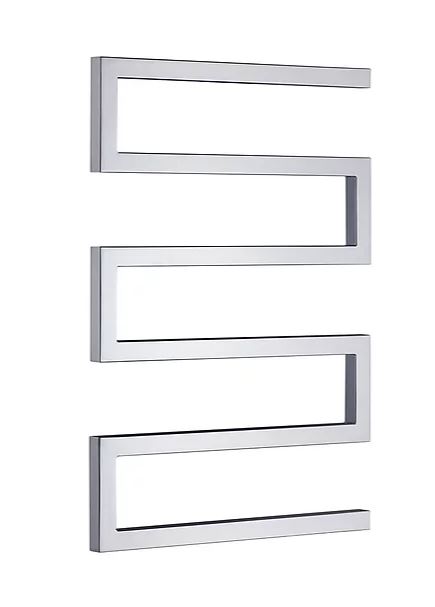 Radox Serpentine 730mm x 500mm Heated Towel Rail in Chrome Output (BTU) 505