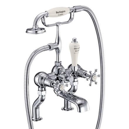 Birkenhead Bath Shower Mixer Deck Mounted BI15-with Medici accent