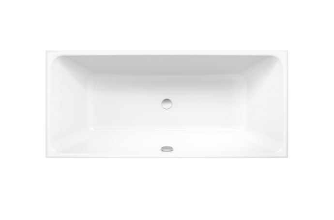 Bette Loft rectangular bath, built-in white-1700×800mm