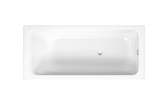 Bette Select rectangular bath, built-in white-1600x700mm