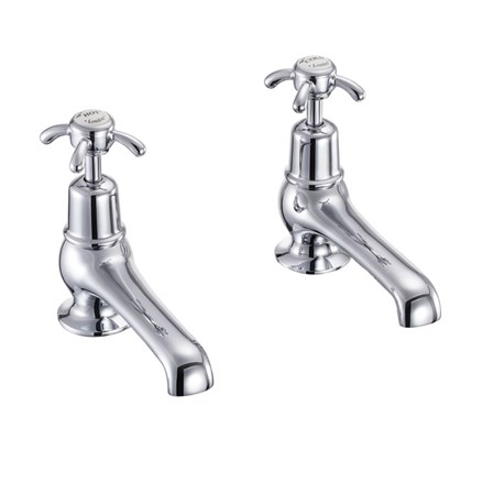 Anglesey Basin Tap 5"AN2-Quarter turn with White accent