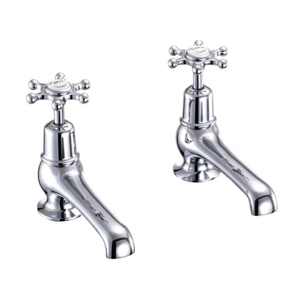 Birkenhead Basin Tap 5"BI2-with White accent