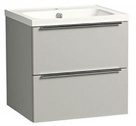 CADENCE 500 WALL MOUNTED UNIT & BASIN GLOSS LIGHT GREY