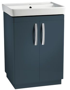 Compass 600 Freestanding Unit & Basin - Oxford Blue