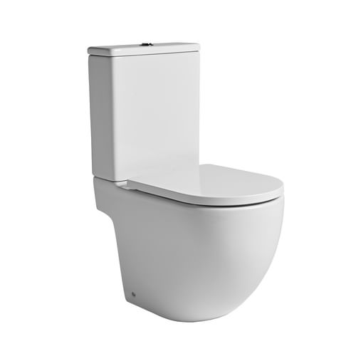 Orbit Open Back Close Coupled WC Pan, Cistern & Seat