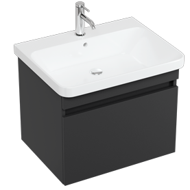 Dalston 600mm Unit with Dalston 600mm Basin-Matt Grey