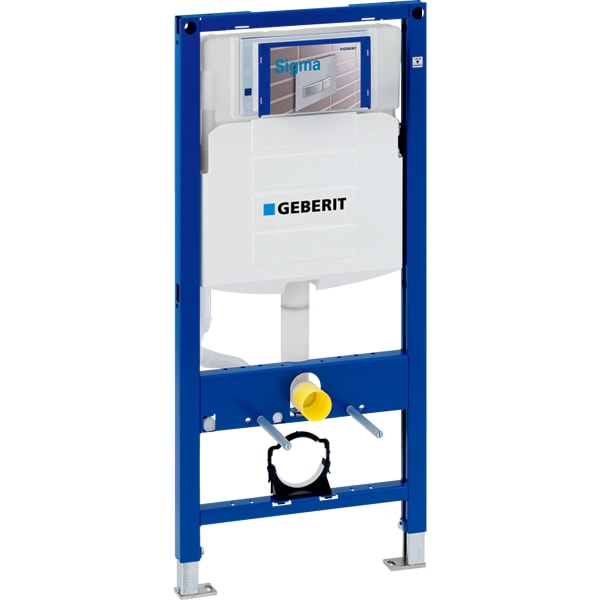 Geberit Duofix Toilet Frame With Sigma Cistern 12cm Wthout drainage and brackets, 112cm