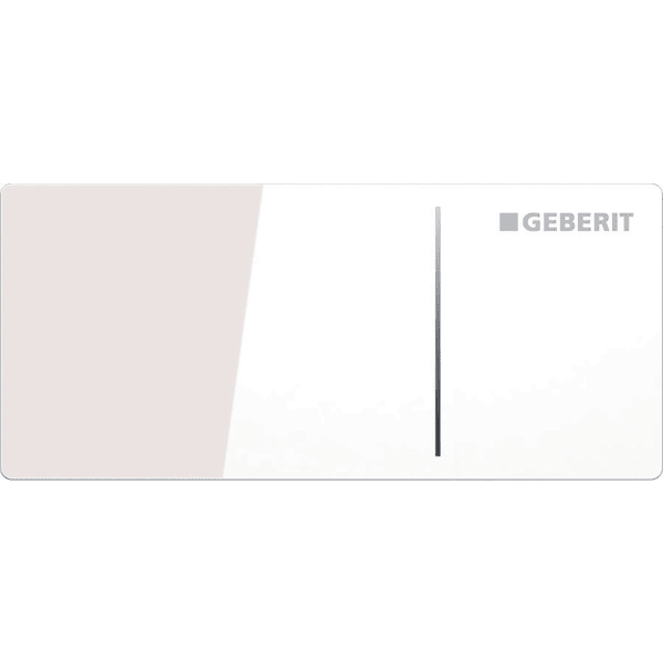 Geberit remote flush actuation type 70 for dual flush-white / glass