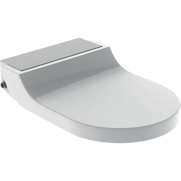 Geberit AquaClean Tuma Comfort WC enhancement solution: stainless steel brushed