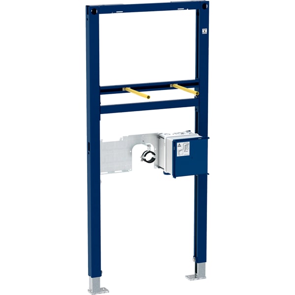 Geberit Duofix element for washbasin, 112 cm, electronic deck-mounted tap with concealed function box