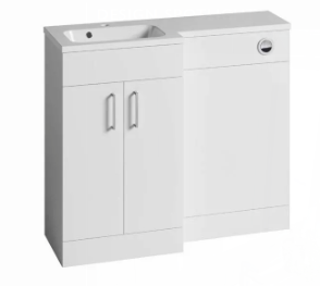 NEXUS 1000 BASIN UNIT & BACK TO WALL UNIT GLOSS WHITE