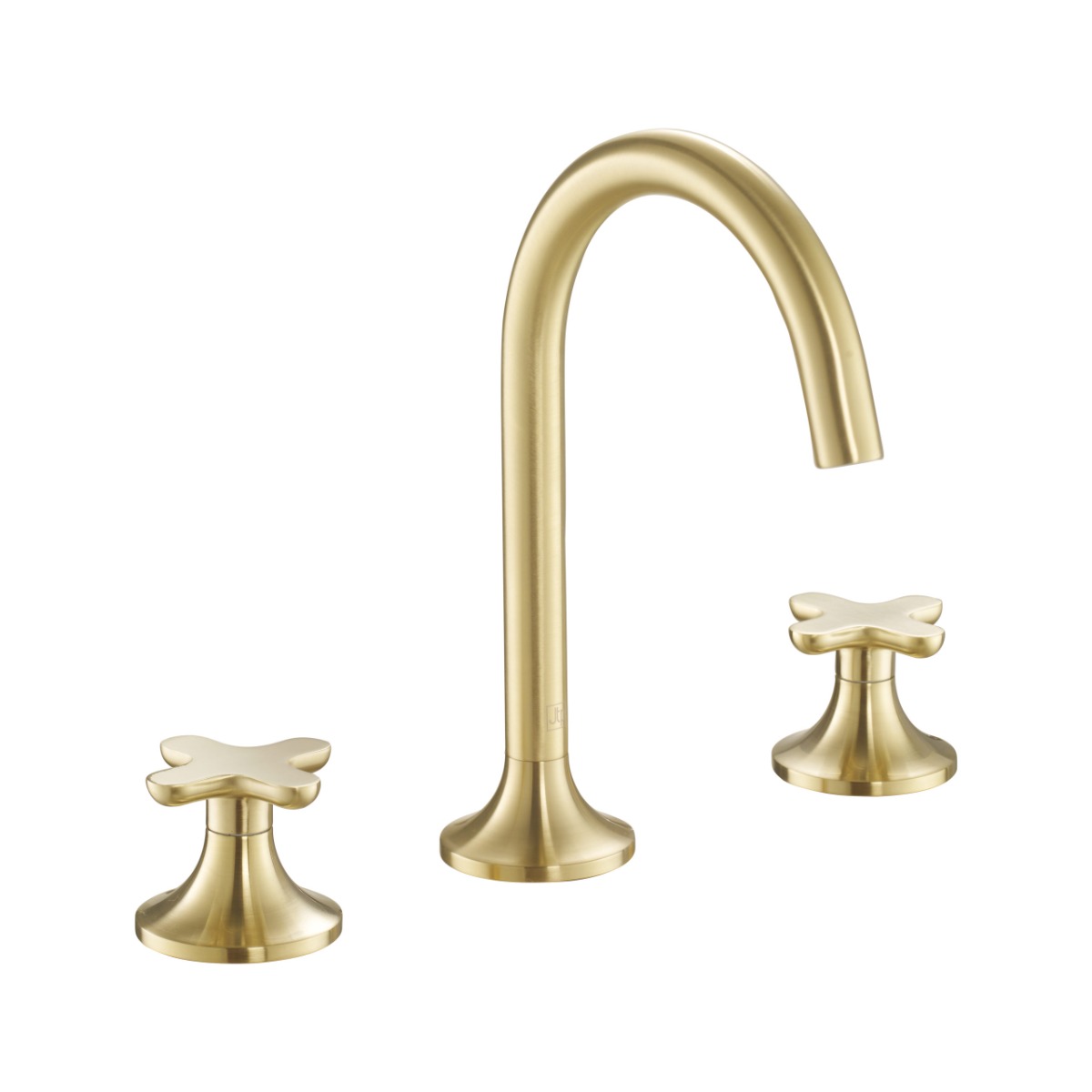 3 hole deck mounted basin mixer (both handles included)