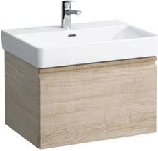 Vanity unit 615 x 450 x 390 mm, 1 drawer and interior drawer, incl. drawer organiser, matches washbasin 810964-BRIGHT OAK