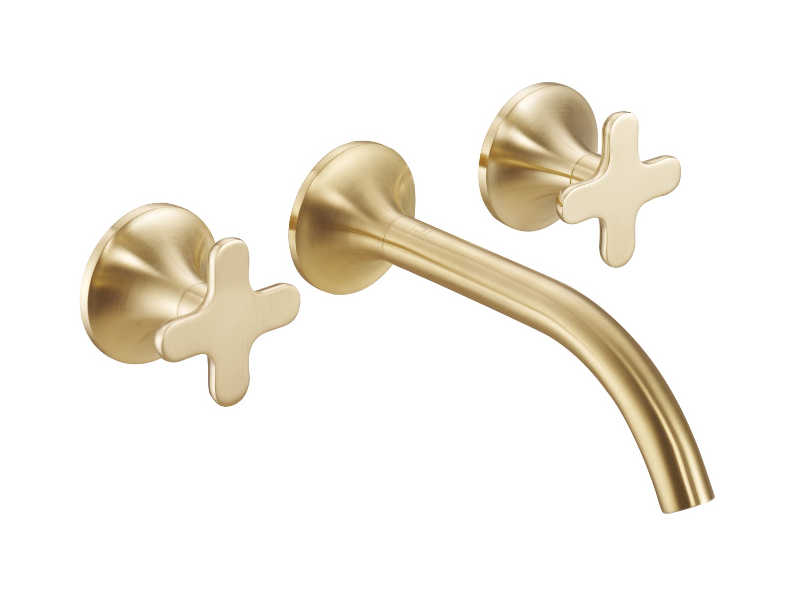 3 hole wall mounted basin mixer (both handles included)