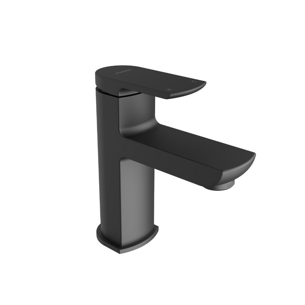 Downtown Taps - Matt Black, Pillar Tap Large (Includes Click Clack Waste)