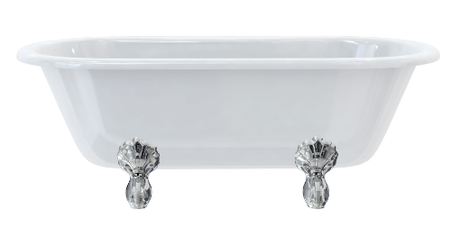 Windsor 1700mm Double Ended Bath with Luxury Feet
