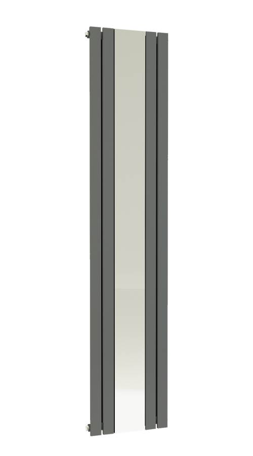 Belgravia Radiator Single Mirrored Anthracite 1800x450x50