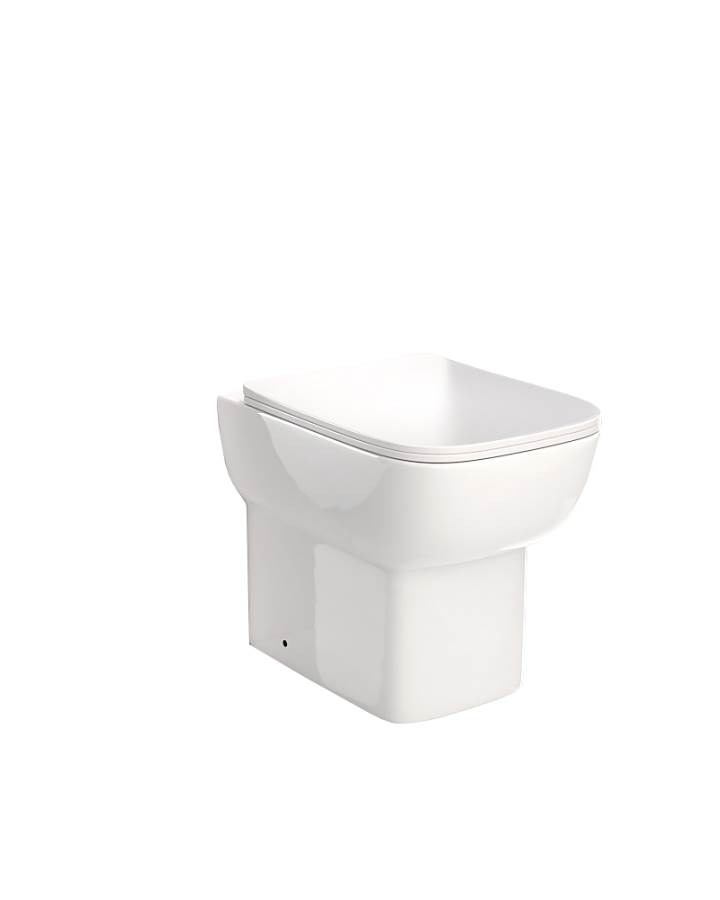 Florence Back to wall pan, SC seat (Rimless)