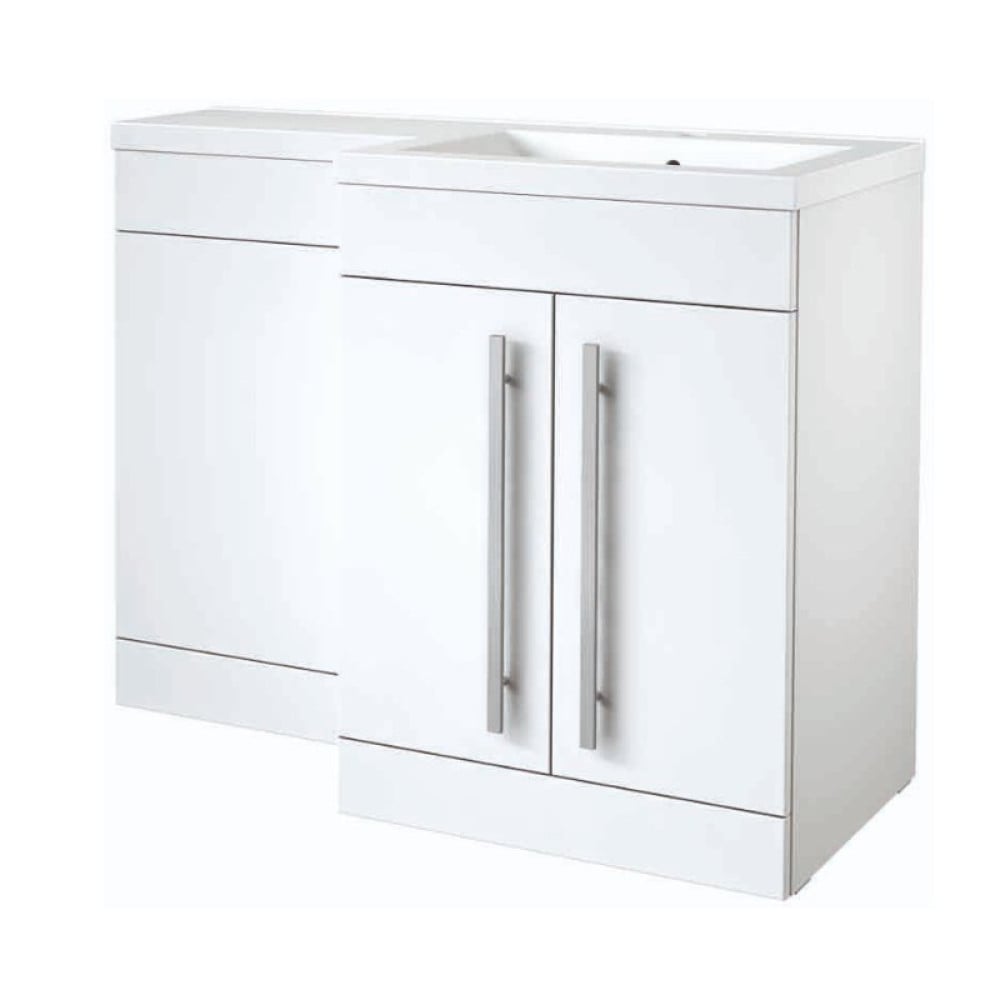 Matrix 1100mm L Shaped Basin Left Hand