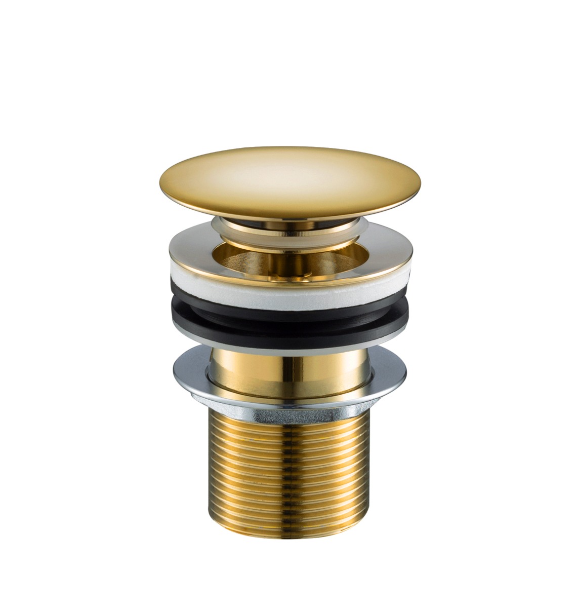 JTP - Click clack basin waste, unslotted G709CC