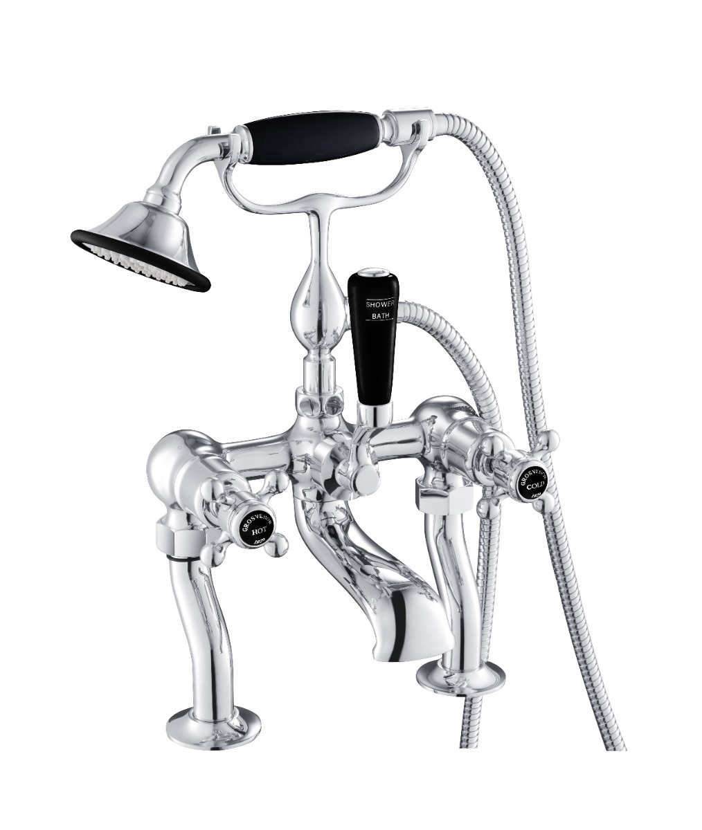 JTP - Deck Mounted Bath Shower Mixer with Kit