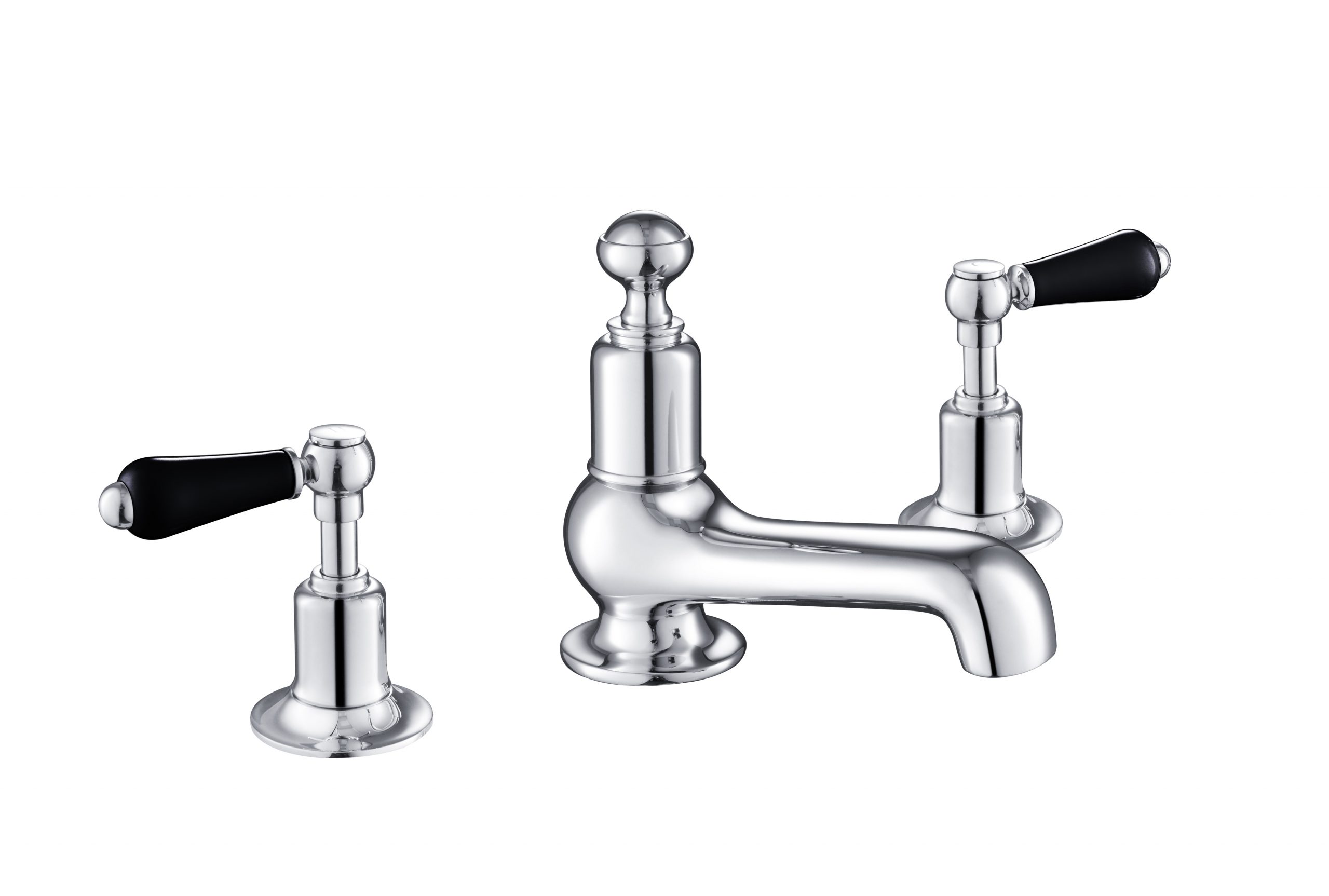 JTP - GROSVENOR LEVER 3 HOLE BASIN MIXER