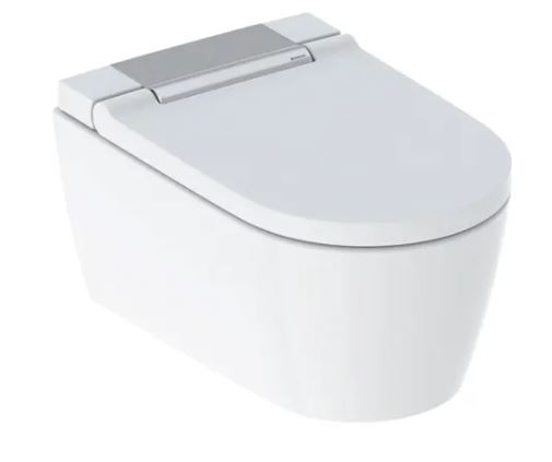 Geberit AquaClean Sela WC complete solution, wall-hung WC