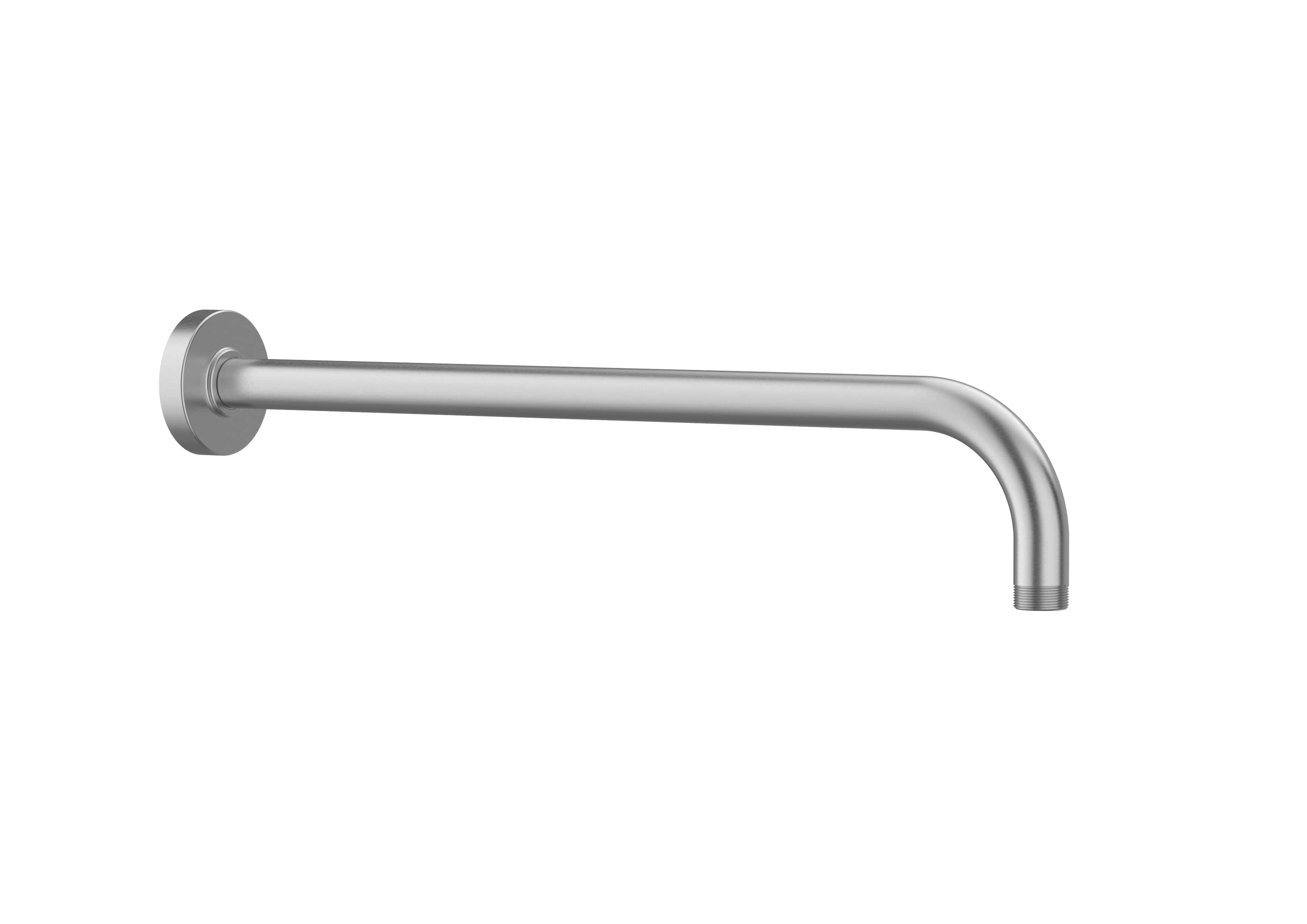 Straight wall arm for shower head - Stainless Steel Finish
