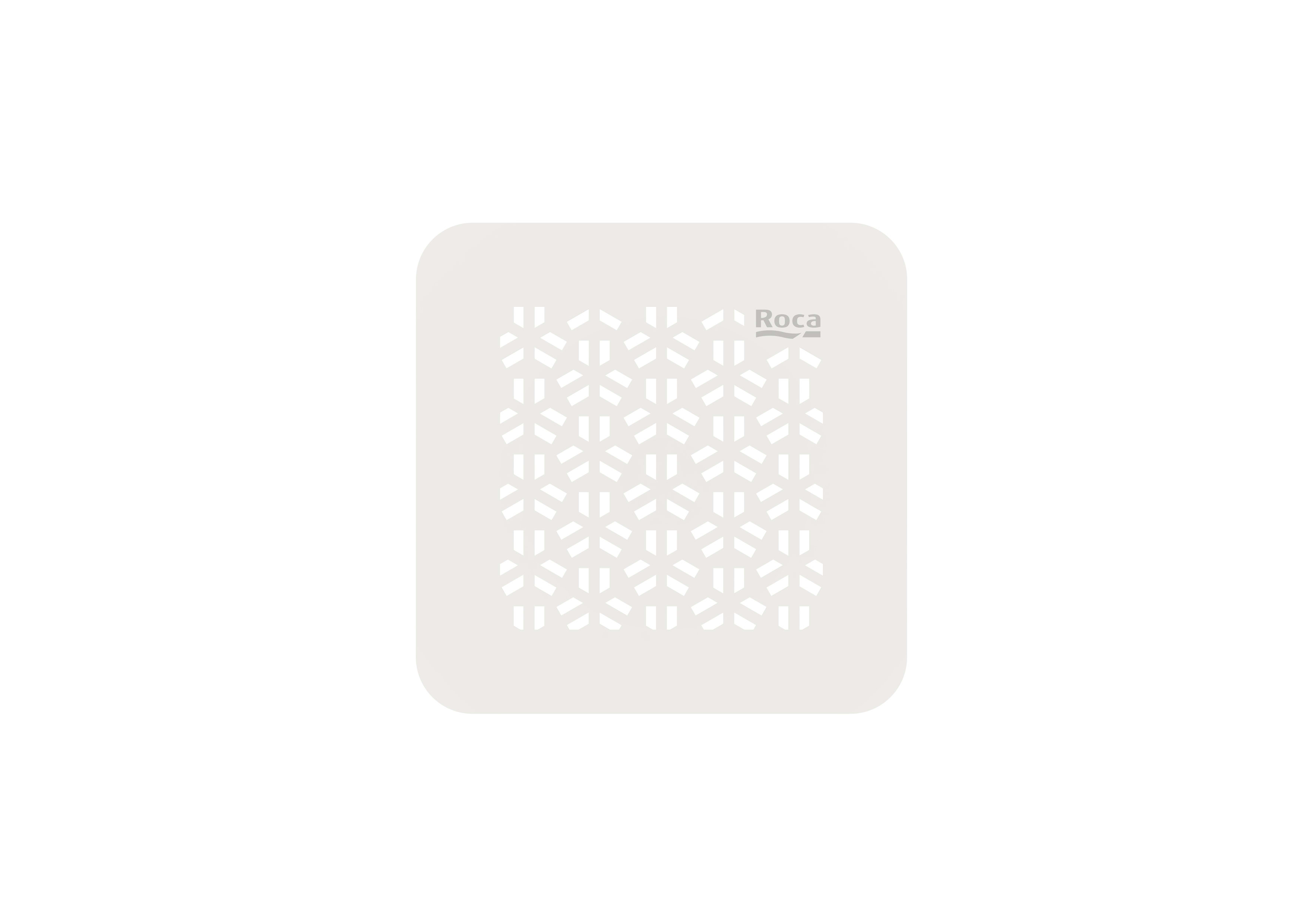 Mosaic - Stainless steel coloured grid for Terran-N - White