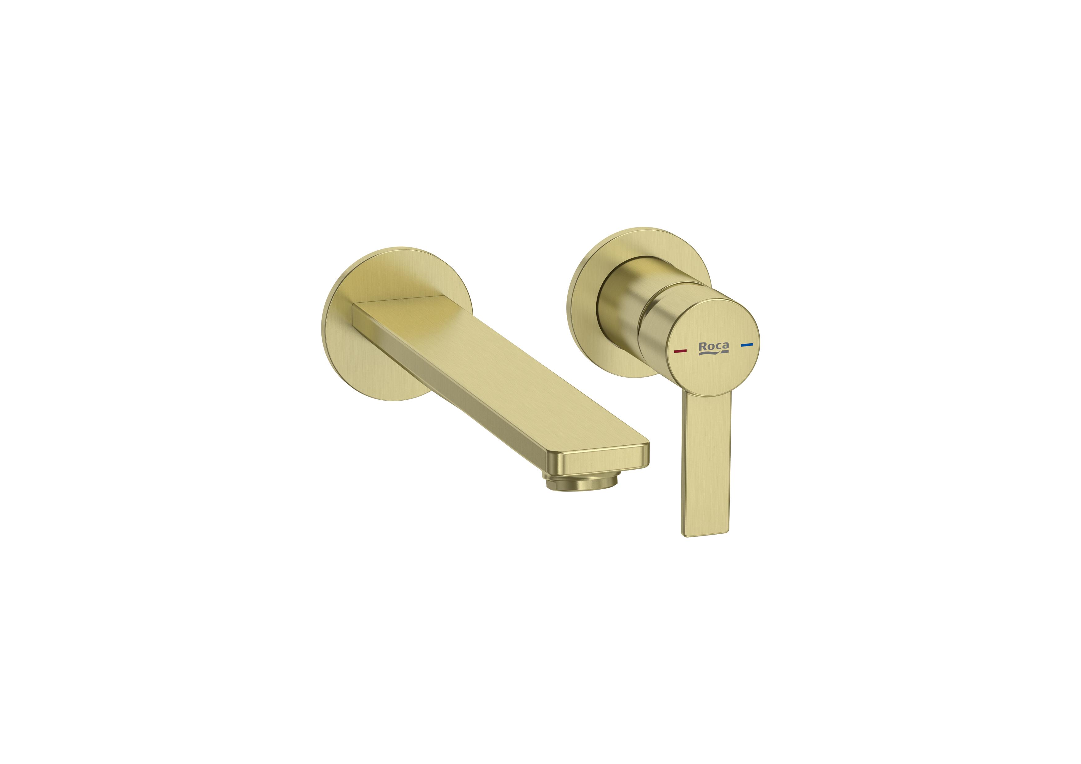 Built-in basin mixer. Universal built-in body required A5E3503..0. Pop-up waste not included - Brushed Brass
